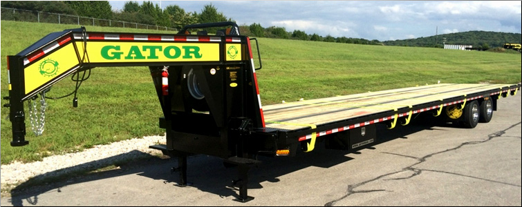 EQUIPMENT TRAILER - TANDEM DUAL GOOSENECK TRAILER FOR SALE  Madison County, Tennessee